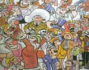 familia burrón completa