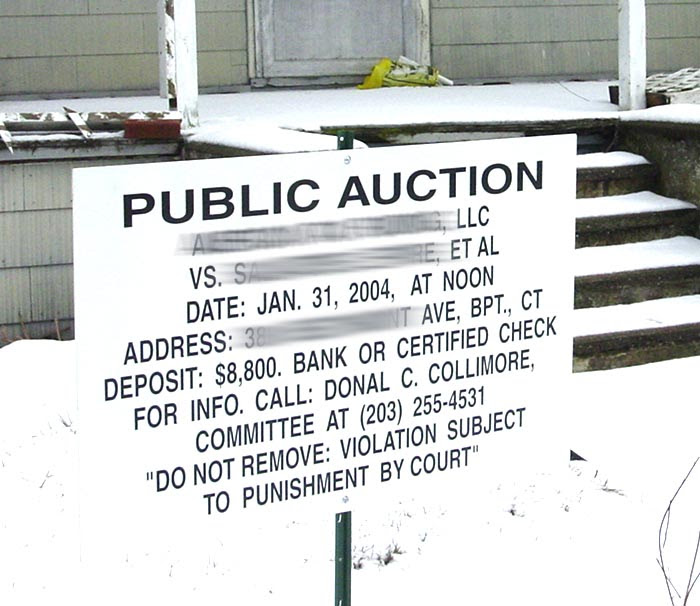 Foreclosure