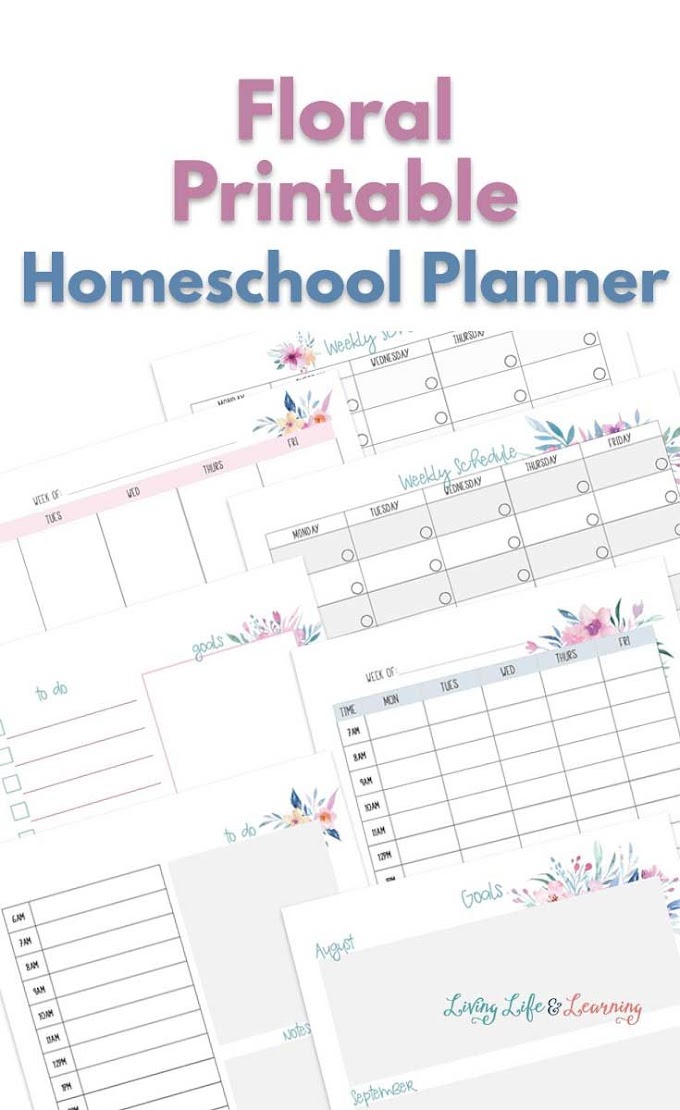 Free Homeschool Planner Pages