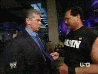 Ron Simmons - Damn! Vince McMahon GIF