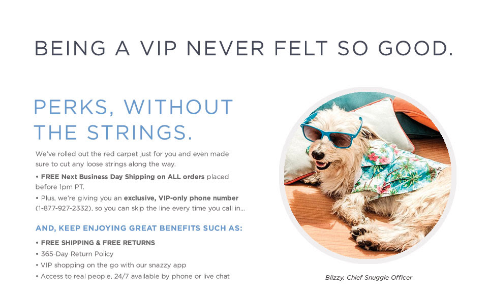 Zappos VIPs get free 1-business day shipping and free returns