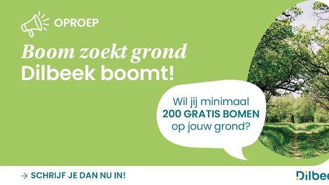 Boom zoekt grond: geef 200 bomen en struiken een thuis in Dilbeek