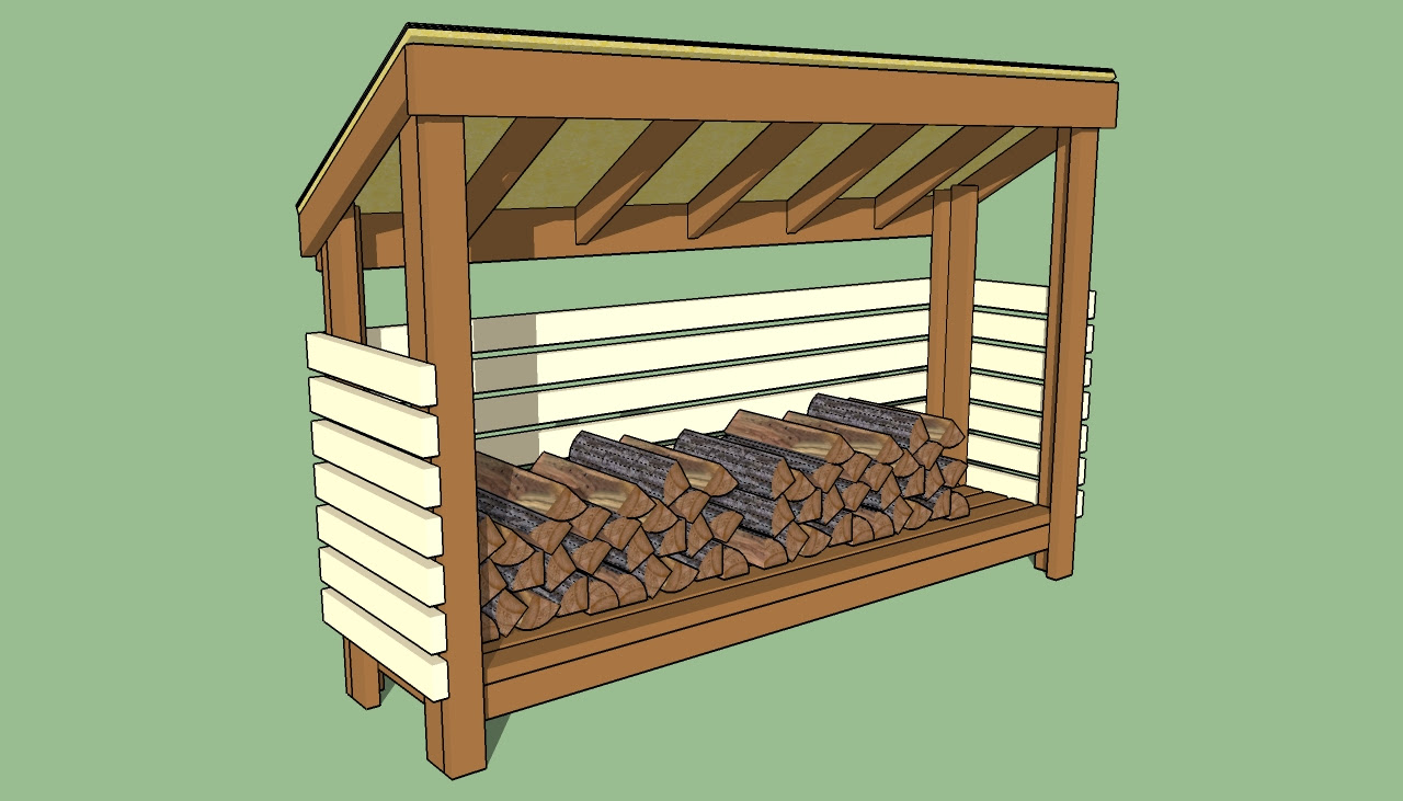 How to build a wood shed