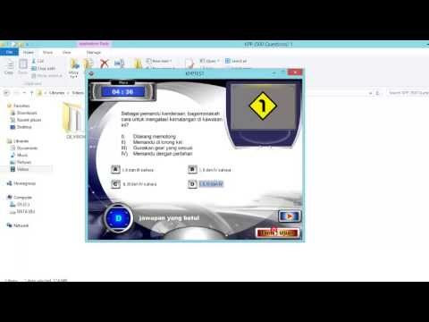 Ujian komputer memandu - YouTube