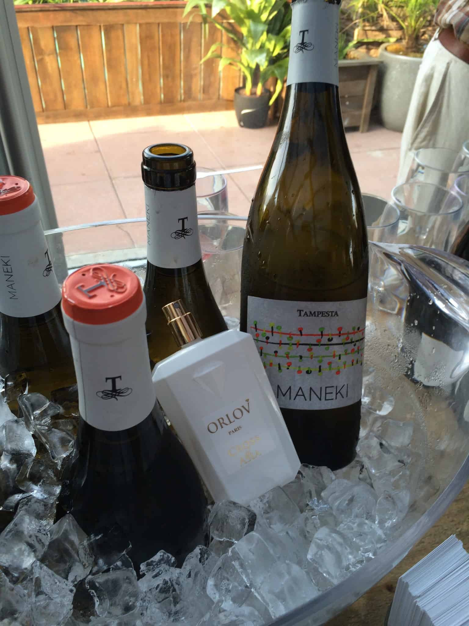 Orlov Cross of Asia is paired with Bodegas Tampesta Maneki Blanco