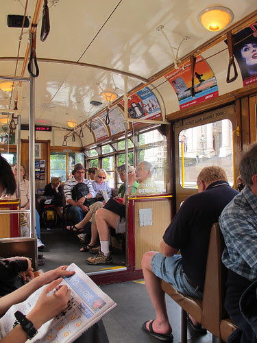 Federation Square, City Circle Tram, Melbourne Australia