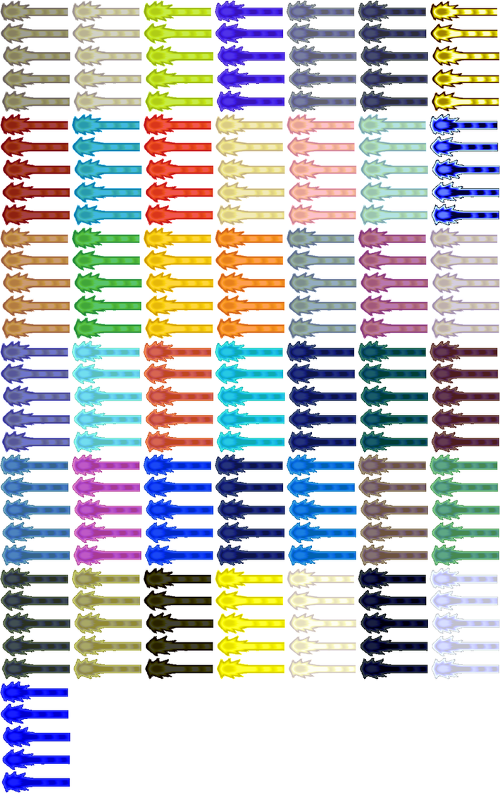 Kamehameha Wave sprites by MyPicts on DeviantArt