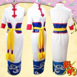 Cosplayso 銀魂 神楽 かぐら チャイナ服 コスプレ衣装
