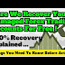 We recover damaged forex trading accounts - Things You Need To Know Before Action !