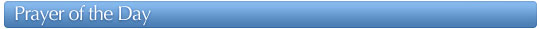 Prayer of the Day Title bar
