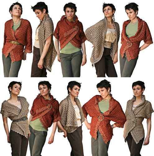 Endless Crochet Cardi Shawl