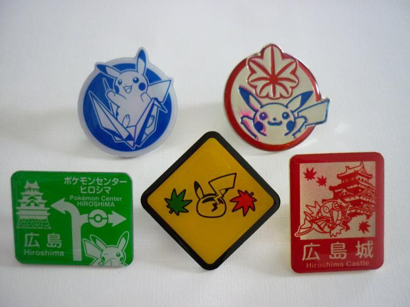 ぽけもん かふぇ ポケモンご当地 ピンズコレクション 広島限定