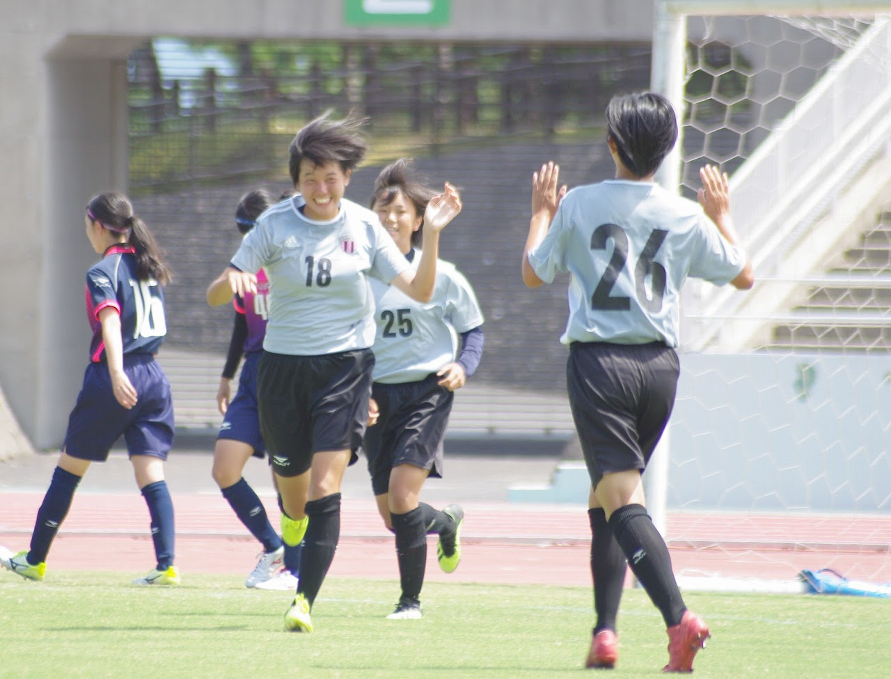 女子サッカー部 Liga Student 中 四国 18 広島山陽学園山陽高等学校