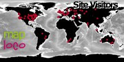 Locations of Site Visitors