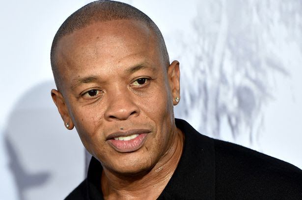 Rapper Dr. Dre arrives at the premiere of Universal Pictures and Legendary Pictures' "Straight Outta Compton"