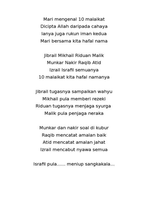Lirik Lagu Malaikat - Pesan Cinta dan Penuh Kedamaian
