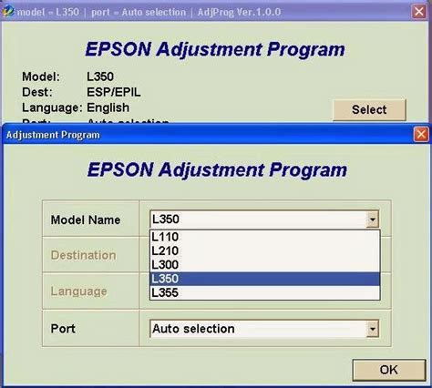 epson  ink pad resetter  driver  resetter