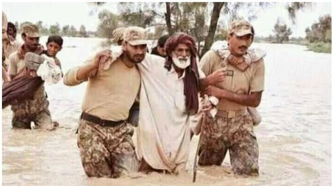 Army, FC set up thirteen relief camps in different flood-hit districts of Balochistan