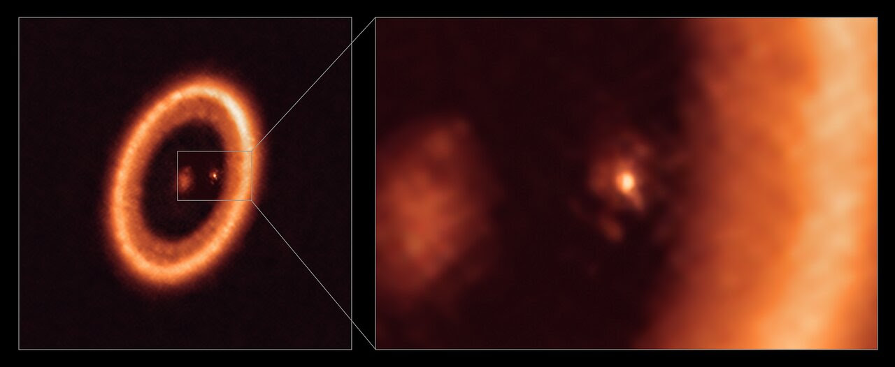 Astronomers Make First Clear Detection Of A Moon Forming Disc Around An Exoplanet Eso