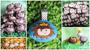 Completo! by Mascotinhos em Feltro
