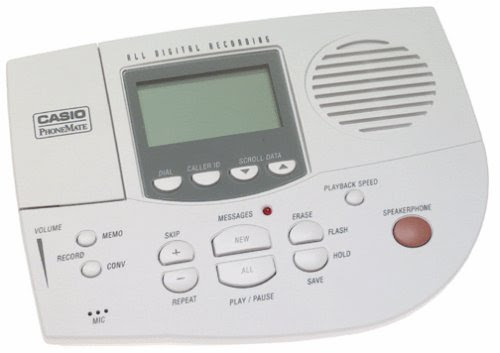 Casio Phonemate TA140 Digital Answering Machine