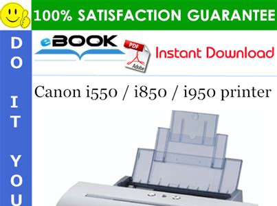 Download canon i550 i850 and i950 printer service manual Kindle Edition PDF