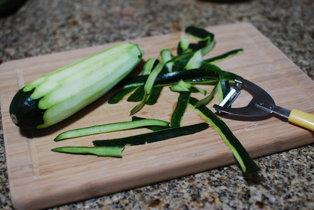 Baked Zuchinni Strips