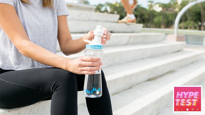 TikTok's favorite water bottle makes hydration fun with customizable flavor filters