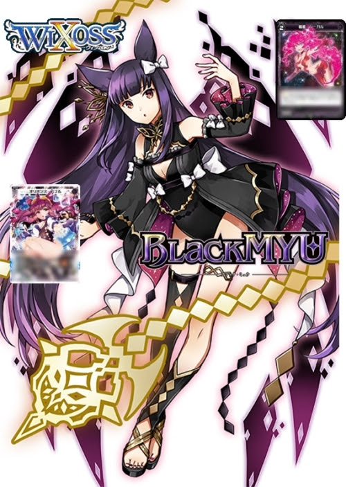 Cdjapan Wixoss Trading Card Game Prebuilt Deck Black Myu Wxk D13 Collectible