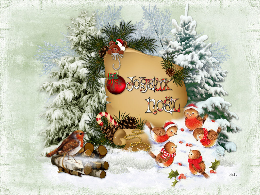 Fond Ecran Joyeux Noel Mcreations