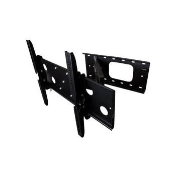 Designer Habitat -Support mural pour TV LCD LED Plasma Pivotant/Inclinable/Extensible: Bras articulé pour coin de mur pour Sony Samsung Toshiba LG Philips (33-60 pouces)