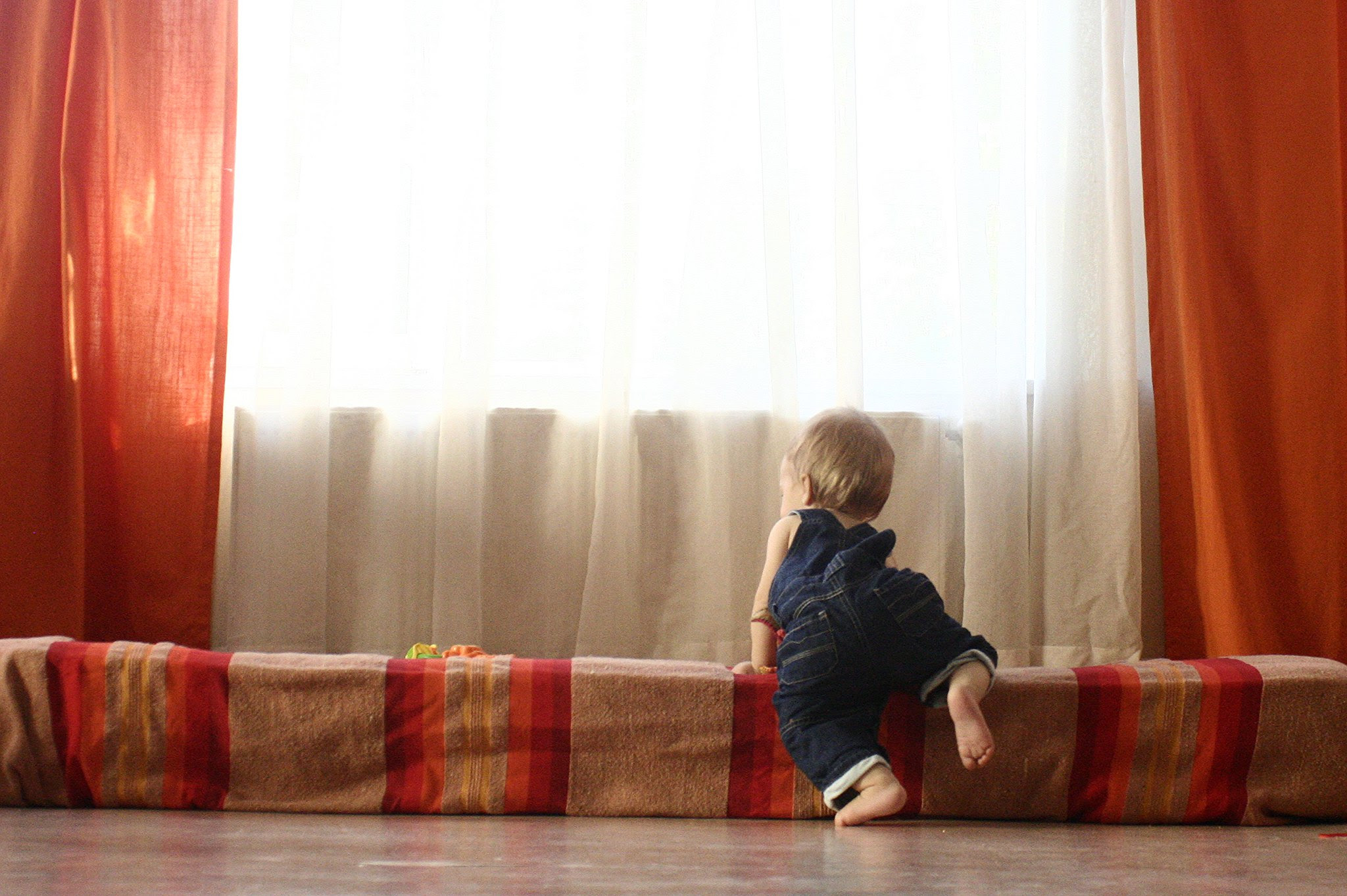 Neve in the orange house