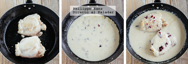 Pollo Vino Blanco Prep