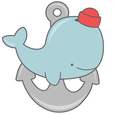 Download Whale With Anchor SVG cut files for scrapbooking ...