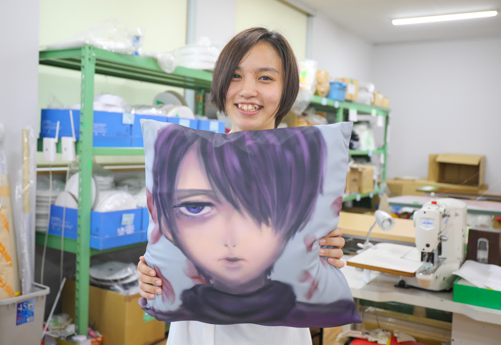 アニメグッズ製作工場へ潜入 堀江織物ブログ