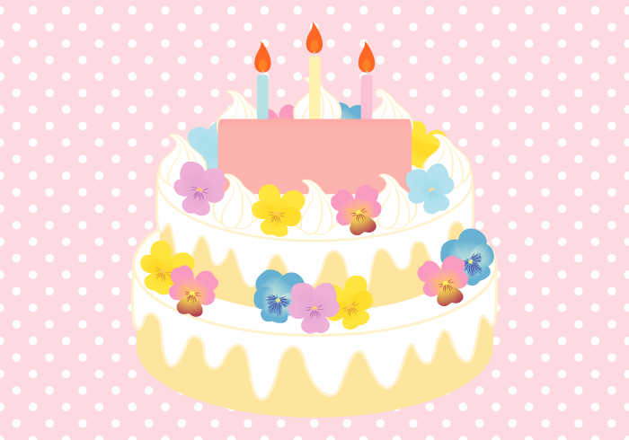 誕生日 かわいい無料のフリーイラスト素材集