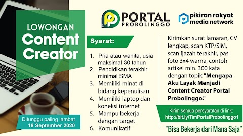 pikiran rakyat info loker
