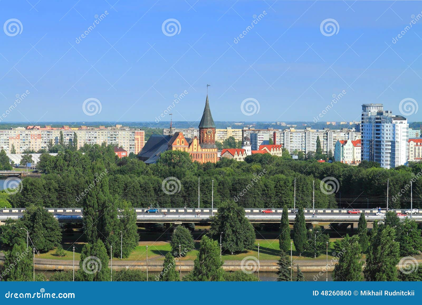 The Island Kneiphof In Kaliningrad, A Beautiful City ...