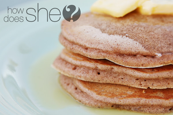 Cinnamon Bun Pancakes Cinnamon Bun Pancakes