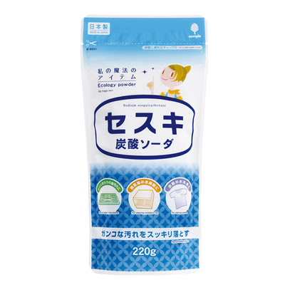 セスキ炭酸ソーダ2g 入浴剤 蚊取り線香の紀陽除虫菊