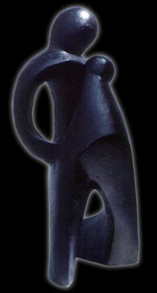 Mother And Child A Sculpture By Vinka Dekovic Knight