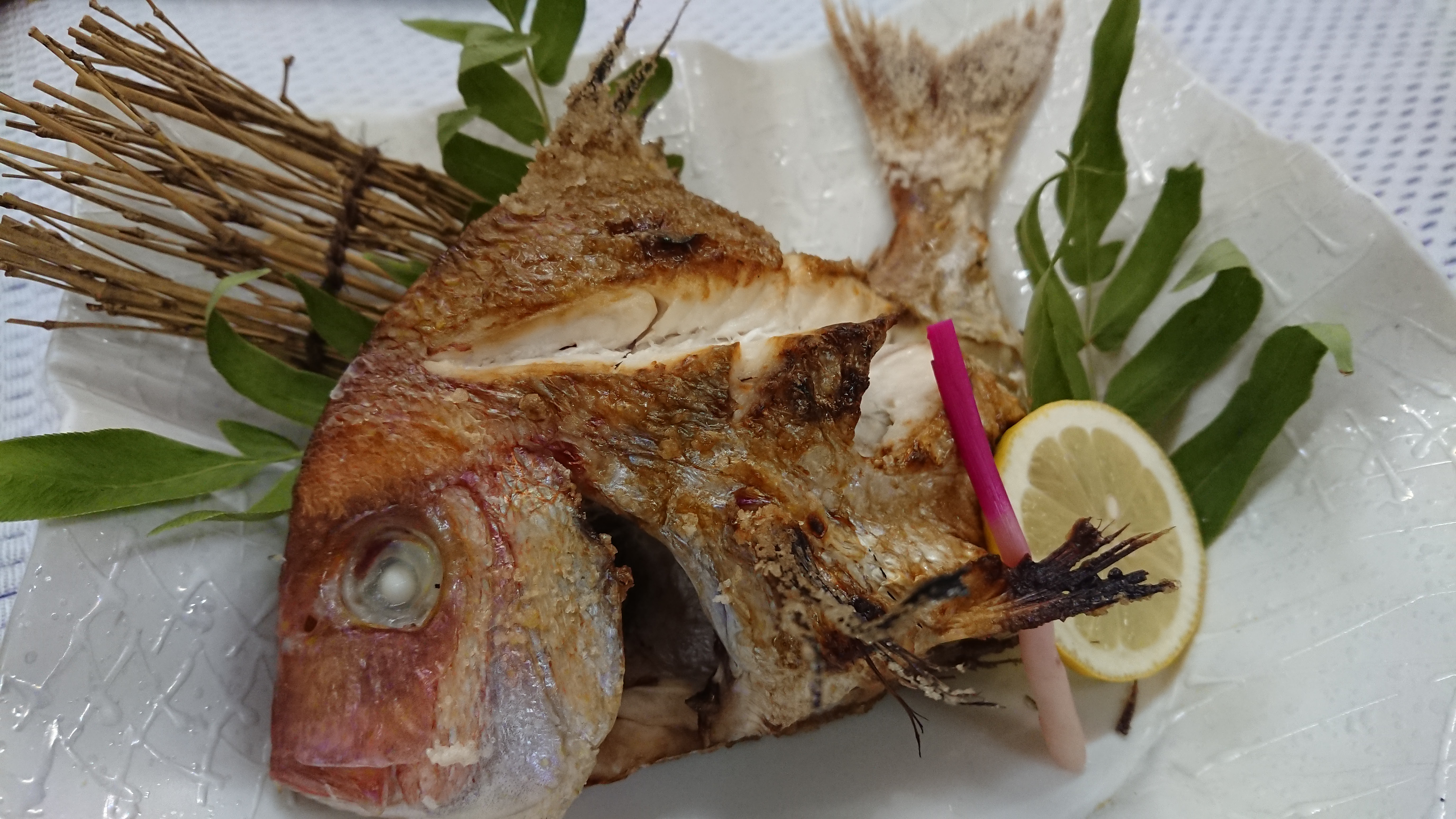 チダイ 塩焼き