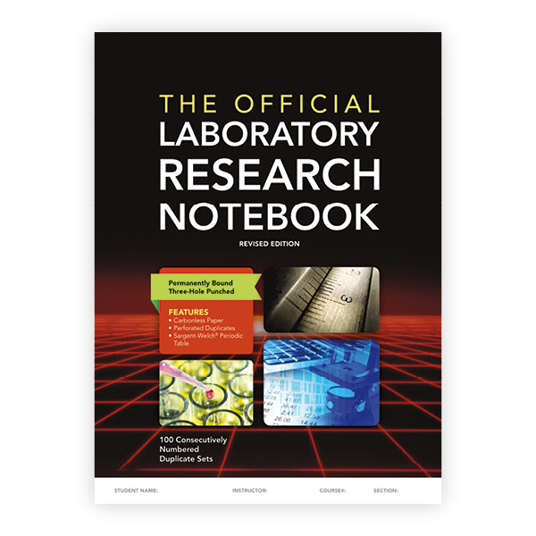 The Official Laboratory Research Notebook 100 Duplicate Sets