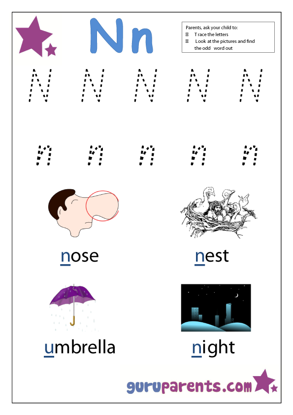 preschool worksheets guruparents