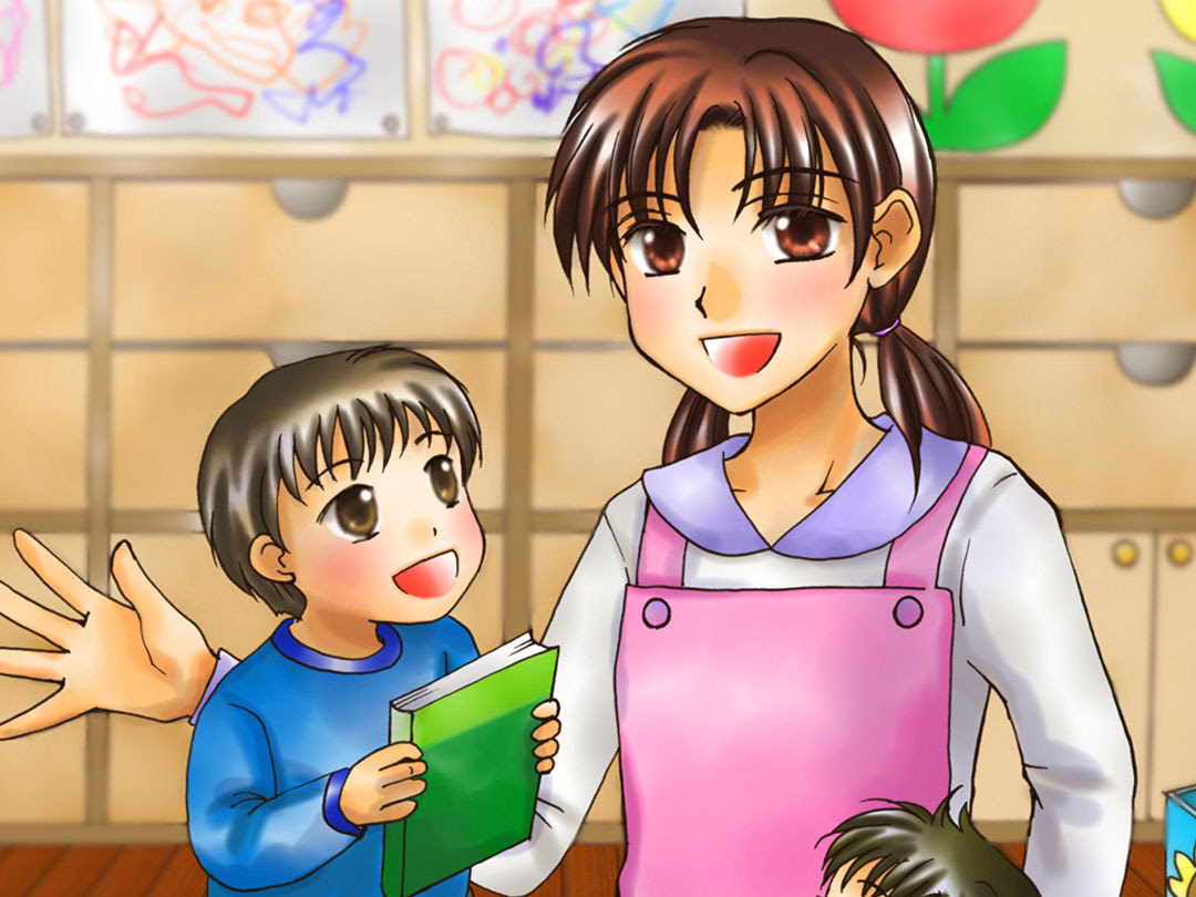 保育士 Nursery Teacher 女の子に人気 さくら Sakura あこがれの職業紹介