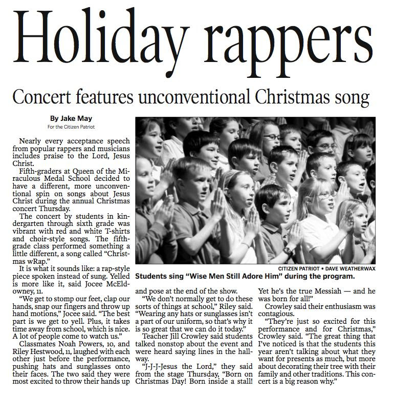 christmas rap