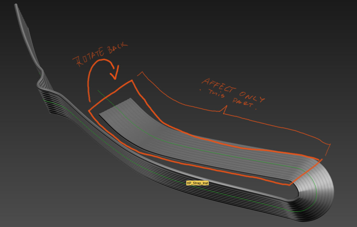 3ds Max Partally Twist Or Rotate A Spline Polycount