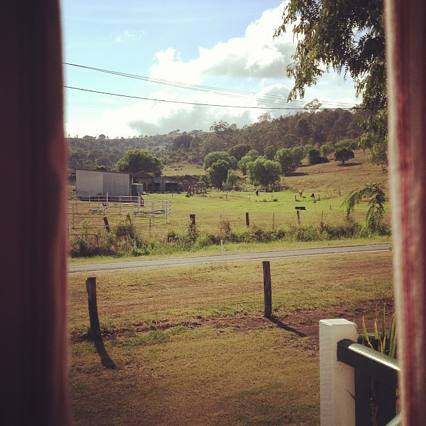 I still haven't got used to how much I prefer this view. #horsesnothouses