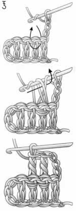 ponto alto feito por tras