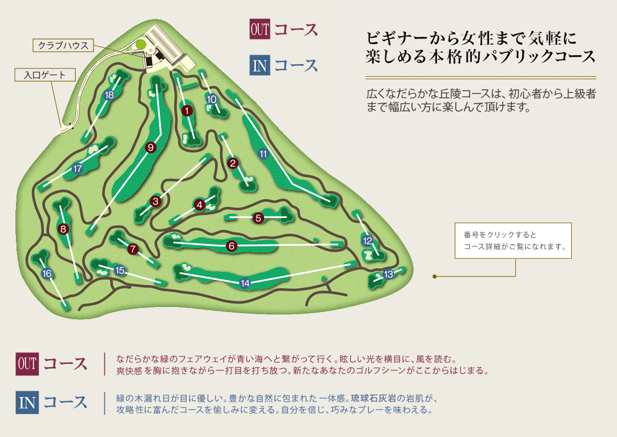 コースガイド 芭蕉布コース